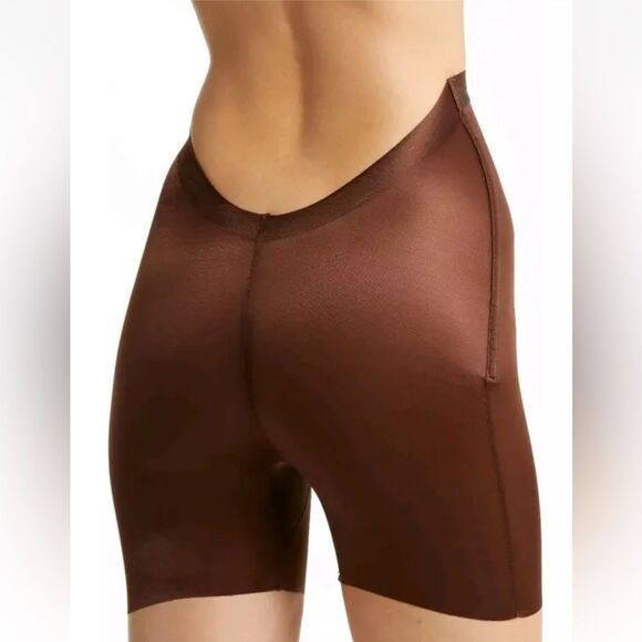 NEW SKIMS Cocoa Barely There Shapewear Low Back Shorts Size 4X - Picture 8 of 8